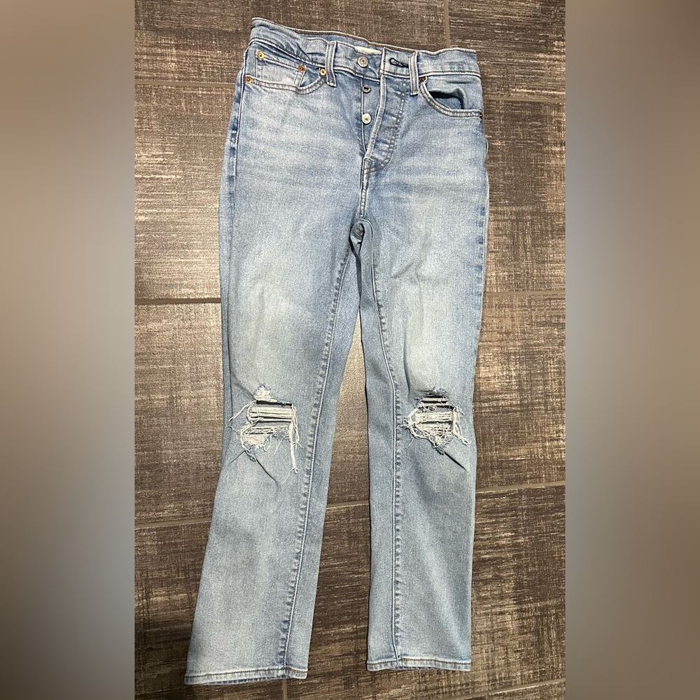 Womens levi’s wedgie straight jeans